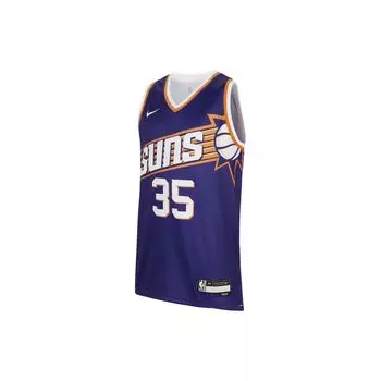 Nike Джерси НБА Swingman Dri-Fit, сезон 2023/24, пуловер с v-образным вырезом, без рукавов, детский баскетбольный трикотаж, детские топы, орхидейно-фиолетовый HF5974-566 XL