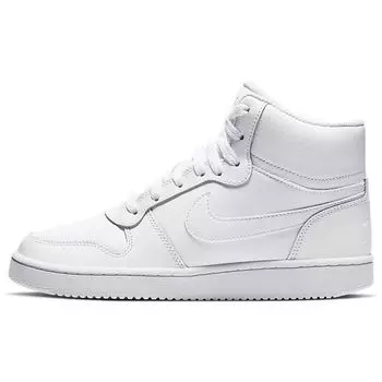 Nike Ebernon Mid Triple белые женские кроссовки AQ1778-100