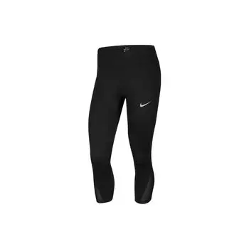 Nike Epic Lx Solid Logo Print эластичный пояс обтягивающие спортивные штаны женские плавки черные 938675-011 S