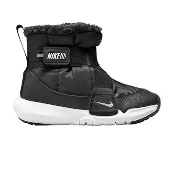 Nike Flex Advance Boot PS Черно-белые детские кроссовки Темно-дымчато-серый университетский красный DD0304-005 28
