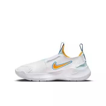 Nike Кроссовки Flex Runner 3 GS White Sundial Yellow University Blue для детей HJ3495-141 38.5