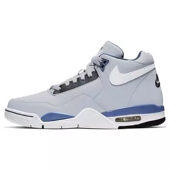 Nike Flight Legacy Wolf Grey Mystic Navy Мужские кроссовки белые BQ4212-001 38.5