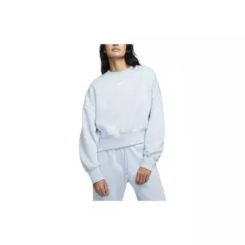 Nike Флисовый пуловер с капюшоном Phoenix, женские топы, синий DQ5761-441 XL