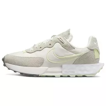 Nike Fontanka Waffle Phantom Citron Tint Женские кроссовки белые светло-оревудно-коричневые DC3579-002 36