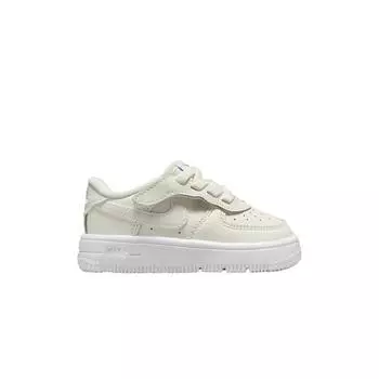 Nike Force 1 Low LV8 EasyOn TD Sail Croc Детские кроссовки Кремовый Белый Черный FV6105-100 22