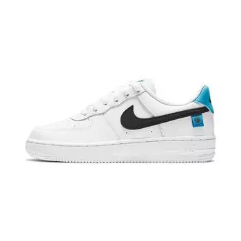 Nike Force 1 PS Worldwide Pack — детские кроссовки Blue Fury, белый, черный CN8539-100