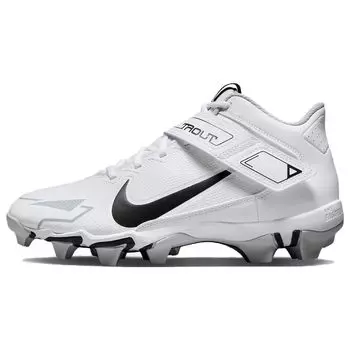 Nike Force Trout 8 Keystone белые черные мужские кроссовки Wolf-Grey Pure-Platinum CZ5911-100 45