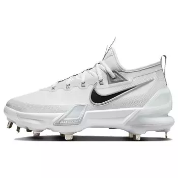 Nike Force Zoom Trout 9 Elite White Black Мужские кроссовки Pure-Platinum Bright-Crimson FB2906-100 47