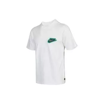 Nike Freak Sports Training Баскетбольная футболка с круглым вырезом и коротким рукавом Мужские топы белые DJ1563-100 M