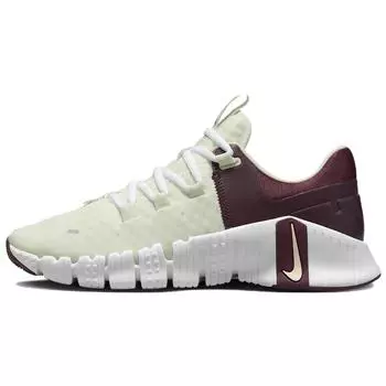 Nike Free Metcon 5 Sea Glass Burgundy Crush Женские кроссовки Зеленый Белый FN7099-020 44