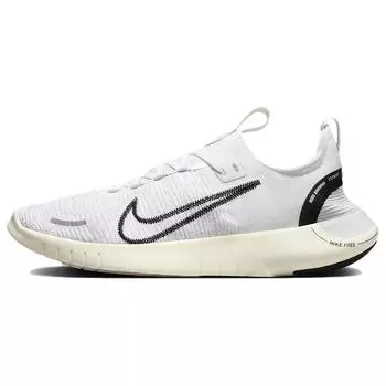 Nike Free RN Next Nature Белые черные женские кроссовки Coconut-Milk Photon-Dust DX6482-100 36