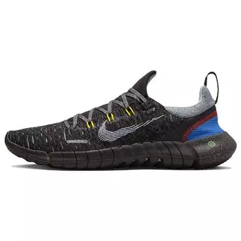 Nike Free Run 5.0 Next Nature Velvet Brown Мужские кроссовки Medium-Blue Tour-Yellow White DV1459-200 42.5
