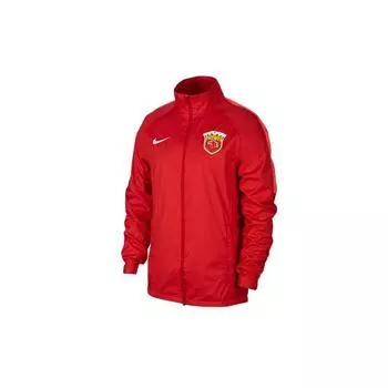 Футбольная куртка Nike Squad Solid Color Stand Collar, мужская куртка, красная AR4511-660 M