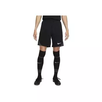 Nike Футбольные брюки Dri-Fit Strike Logo Drawstring Casual для мужчин, черные, FN2402-010 L