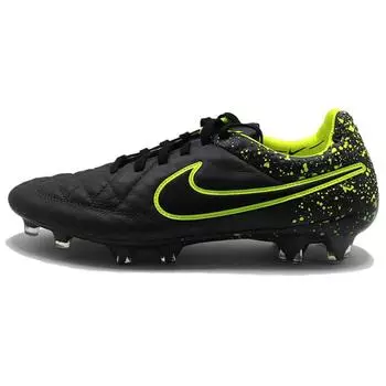 Nike Футбольные бутсы Tiempo Legend 5 FG мужские бутсы черный антрацит Black-Volt 631518-006 40