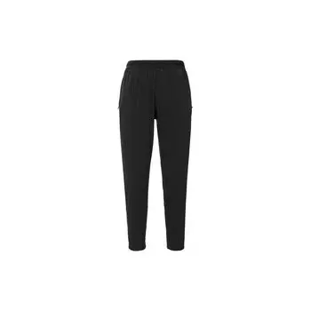 Nike FW22 Брендовый логотип с принтом, однотонные повседневные брюки для бега, женские брюки, черный цвет 928606-010 L