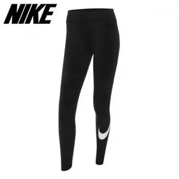 Nike Галерея Nike женские леггинсы S nSw essential Gx средней посадки Swoosh Cz8530 010 S