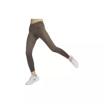 Nike Go Series однотонные повседневные спортивные брюки с высокой талией женские плавки барокко-коричневые DQ5695-237 XL