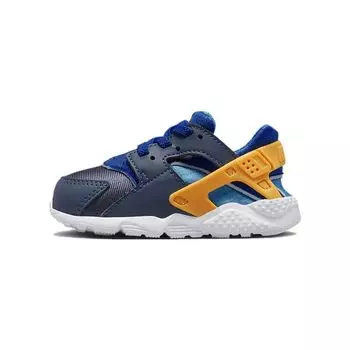 Nike Huarache Run TD Diffused Blue Laser Orange Детские кроссовки Racer-Blue Blue-Lightning 704950-422 22