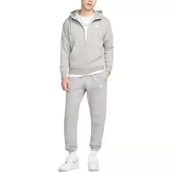 Nike Худи Club Nsw Флис Модная Универсальная Теплая Куртка Мужская худи BV2646-063 S
