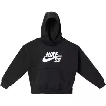 Nike Худи с логотипом-буквой Детские худи Черный FD3154-011 S