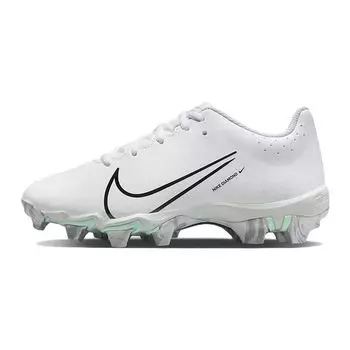 Nike Hyperdiamond 4 Keystone GG White Black Детские кроссовки Pure-Platinum Wolf-Grey CZ5919-102