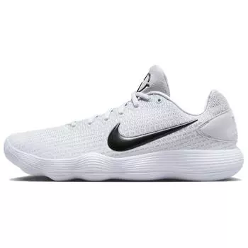 Nike Hyperdunk 2017 Low White Black Мужские кроссовки Black-Pureplatinum 897663-100