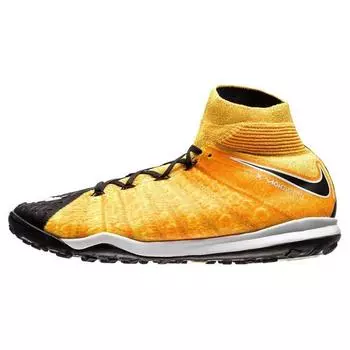 Nike HypervenomX Proximo 2 DF TF Laser Оранжевые бутсы унисекс Бело-Черный-Вольт 852576-801 44
