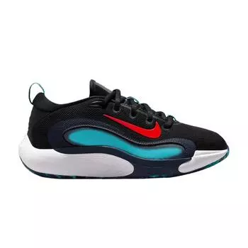 Nike IsoFly Черный Пыльный Кактус Громовой Синий Яркий Малиновый (GS) Детские кроссовки FN4384-004 36