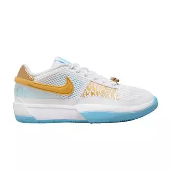 Nike Ja 1 GS Китайские новогодние детские кроссовки белые Game-Royal Pure-Platinum FZ8327-103 32