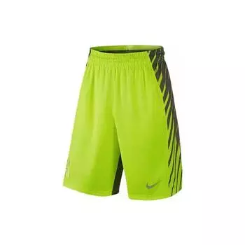 Nike Элитные кружевные свободные прямые спортивные повседневные шорты мужские шорты флуоресцентно-желтые 682988-702 XL