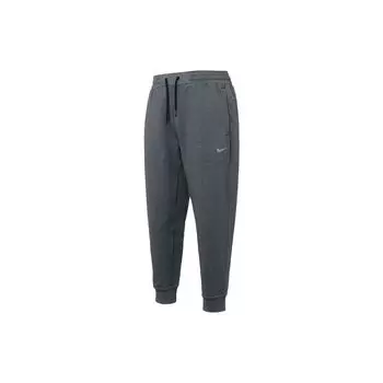 Nike Yoga Dri-FIT однотонные трикотажные спортивные штаны с завязками на талии мужские спортивные штаны серые DQ4883-010 XL