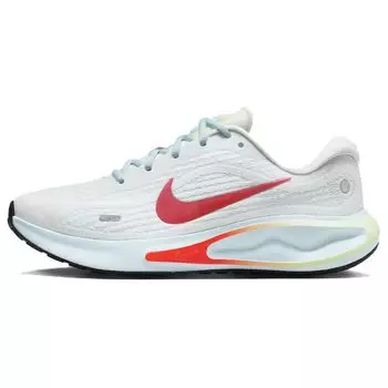 Nike Journey Run Summit White Bright Crimson Женские кроссовки Glacier-Blue Barely-Volt FJ7765-101 38.5