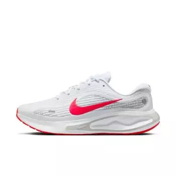 Nike Journey Run White Bright Crimson Wolf Grey Мужские кроссовки Pure-Platinum FN0228-106 40