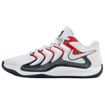 Nike KD 17 USA мужские кроссовки белые университетско-красные обсидиановые FJ9487-101 44