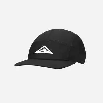 Nike Кепка для трейлраннинга Dri Fit AW84, черно-белая, DR0469-010