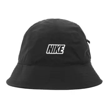 Нейлоновая шляпа-панама с логотипом Nike, унисекс, черная FQ3277-010 S
