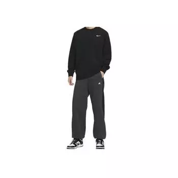Nike Клубная команда Повседневный Удобный Свитшот с длинным рукавом Мужской свитшот Черный IB8825-010 XL