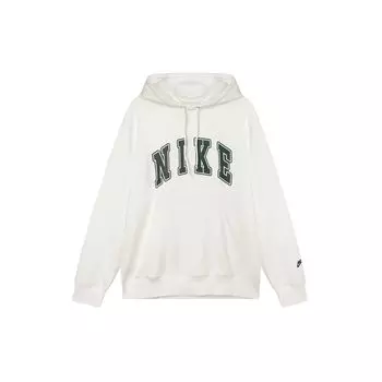 Nike Клубная универсальная повседневная флисовая толстовка с капюшоном Мужские толстовки Sail Fir-Green FZ0872-133 3XL
