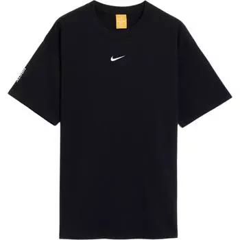 Nike Коллаборация X Drake Nocta Ss25 Удобный пуловер с круглым вырезом Универсальная футболка с коротким рукавом Мужская футболка IB5673-010 S