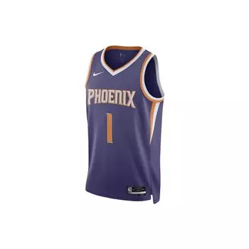 Nike Контрастный пуловер баскетбольный жилет NBA Fan Edition 22-23 сезона Phoenix Suns мужские топы фиолетовый FB1811-566 XXL