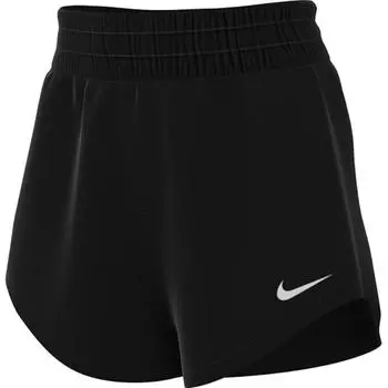 Nike Короткие женские шорты с высокой талией 3 дюйма, черные DX6014-010 M