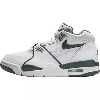 Nike Кроссовки Air Flight 89 GS White Vintage Green Kids Wolf-Grey HF0406-104 38.5