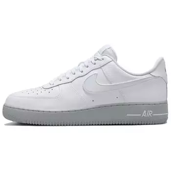 Nike Кроссовки Air Force 1 Low White Light Smoke Grey Sole Unisex Photon-Dust HV6418-100 42