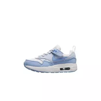 Nike Кроссовки Air Max 1 EasyOn PS Sail Blue Tint для детей Psychic-Blue DZ3308-116 26