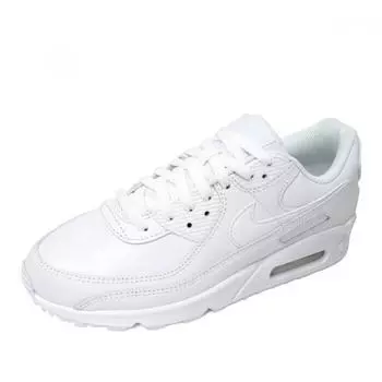 Nike Кроссовки Air Max 90 Leather Running Sneaker White Cz5594 100 CZ5594100:265mm(US8.5)