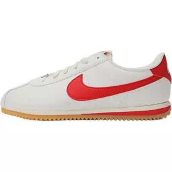 Nike Кроссовки Cortez GS Sail University Red Gum Kids, цвет кремово-желтый DM0950-113 36