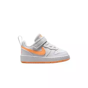 Nike Court Borough Low Recraft TD Белые Персиково-Кремовые Детские Кроссовки DV5458-119 23.5