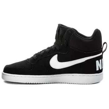 Nike Кроссовки Court Borough Mid для мужчин, цвет черный, белый 838938-010 42