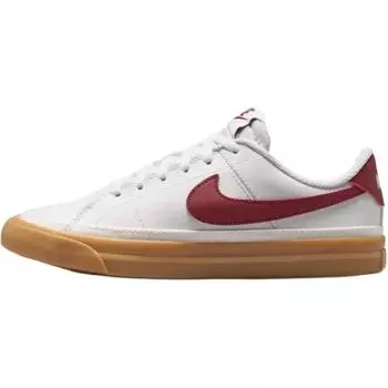 Nike Кроссовки Court Legacy GS White Team Red Gum Kids Gum-Yellow DA5380-132 40